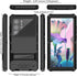 Samsung Galaxy S23 Ultra Case Black, Metal Hard Armor for Galaxy S23Ultra 5G, Built-in Screen Lens Protection, Military