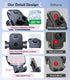 TORRAS Pink Phone Holders for Your CarUltra-Durable & Strongest Suction, Universal Car Phone Holder Mount Truck Cradle