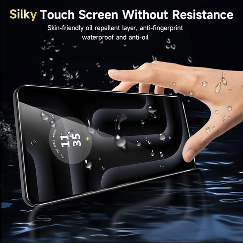 Moto G Power 5G 2024 Screen Protector 3 Pack - Bubble Free, Shock Resistant, Sensitive Touch, Accurate Hole Positioning.