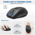 E-YOOSO Wireless Mouse, 18 Months Battery Life Cordless Mouse, 5-Level 4800 DPI, 6 Button Ergo Wireless Mice