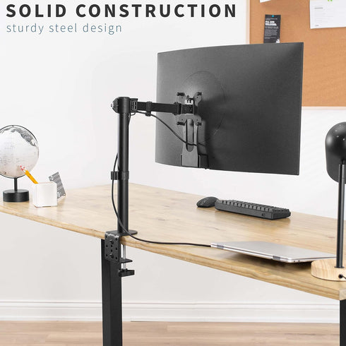 VIVO Quick Attach VESA Adapter Plate Bracket for Samsung T55 Series Monitors, VESA up to 100x100