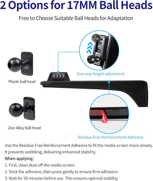 Masergogo 2022-2026, 14" 360 Car Phone Holder for Lexus NX/NX Hybrid Screen Fixed Clip, Auto Accessories Navigation