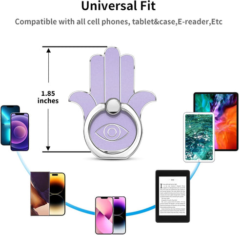 TACOMEGE Evil Eye Hand Phone Grip Holder - Versatile Phone Stand