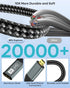 BRV Explorer 4K 4K@60Hz 3D Dolby 5/4, Micro HDMI to HDMI Adapter, Micro HDMI Cable Adapter, Nylon Braided HDR ARC