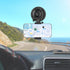 Heavy Duty Super F90mm Suction Cup with Adjustable Dual-Ball-Head Mount for GoPro, Dash Cam