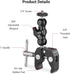 SmallRig Multi-Functional Ballhead Clamp Double Ball Adapter with Bottom Clamp - 2164