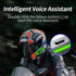 Motorcycle Helmet Speakers, Bluetooth Headset with Automatic Answer, 120 Hours Playing Time, High Sound Quality
