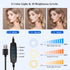 Amcuke 10W 3000K-6500K Ring Light with Stand, Desk Ring Light with Clip Upgraded Travel Desktop Light for Phone Selfie