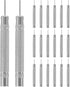VALICLUD 20pcs Sim Card Ejector Pins Set Mobile Phone Card Removal Tool
