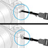 USA GEAR TrueSHOT Neck Strap Neoprene Camera Straps, Padded Camera Strap with Pockets and Release Buckles for DSLR and