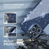Choiche iPhone 15 Pro Max Case - Cute Clear Glitter Bling, 6.7" (Glitter Blue) + 3 Diamond Lens Protectors & 2 Glass