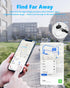 VOCOlinc Wallet Tracker, Air Tracker Tag Key Finder Compatible with Find My (iOS only), Bluetooth Tracker for Keys,