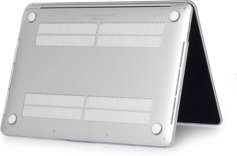 Case for MacBook Pro 15 inch (A1398, 2012-2015), 3D Effect Matte Clear Hard Cover & Keyboard Cover, Plants