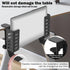 kaimenhong Desk Side Laptop Holder, Desk Side Storage, No Drill Side Desk Organizer, Tablets Hanging Holder, Table Side