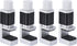 MECCANIXITY Phone Repair Clamp, Adjustable Fastening Clip for Tablet LCD Screen Replacement, Pack of 4 (Silver+Black)