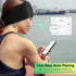 LC-dolida Bluetooth Sleep Headphones Headband, Wireless Earphones with Built-in Speakers for Side Sleepers