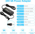 HOUHUI 24V 4A Power Supply Adapter, AC 100-240V to DC 24 Volt 4 Amp for LED Strip Light, CCTV Camera