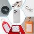 TIESOME 20 Pcs Phone Tether Tab, Universal Phone Lanyard Patch Cellphone Strap Replacement Part for Most Smartphone