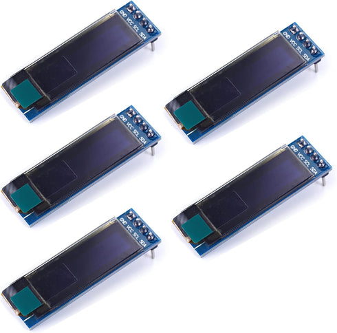 Teyleten Robot 0.91 inch OLED LCD Display Module SSD1306 IIC 128x32 LCD
