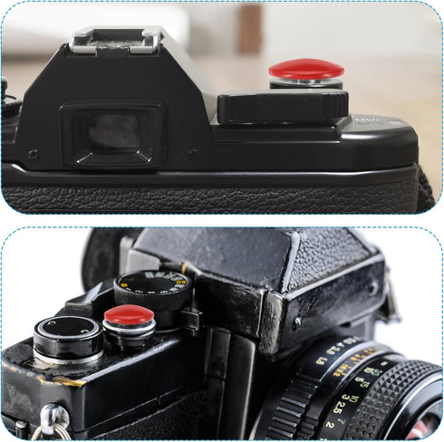 3 Pack PATIKIL Camera Shutter Button, Soft Shutter Release Button Pure Copper Camera Button Convex Suitable for Nikon