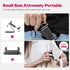 ULANZI Phone Tripod Mount with 2 Cold Shoes & Arca Port, HP004 Metal 360° Smartphone Tripod Adapter for iPhone, Cell