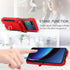 Asuwish 50/Moto 2024 INE-LX1 Phone Case for Moto Razr Razr Wallet Cover with Ring and Crossbody Wrist Strap Lanyard