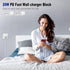 20W USB C Fast Charger Block with 6FT Type C Lightning Cable, USB Wall Charger Adapter for iPhone 14/13/12/11