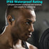 BANIGIPA Open Ear Headphones Wireless Bluetooth, Upgraded 5.3 with Microphone, Waterproof Wireless Headset for Running,