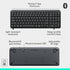 Logitech MK250 Bluetooth Wireless Mouse and Keyboard Combo: Fast & Easy Connectivity, Compact Wireless Keyboard