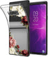 Galaxy Note 9 Case with Flowers, Slim Shockproof Clear Floral Pattern TPU Back Cover for Samsung Galaxy Note 9