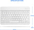 Keyboard for Samsung Tablet, Universal Slim Portable Bluetooth for Galaxy Tab Tablets and More