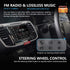 Leadfan 7" MP5/4/3 Car Stereo Double Din Touch Screen Car Radio Audio Receiver FM Radio Bluetooth Video Remote Control