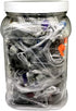 TFD Supplies Wholesale Bulk Earbuds Headphones 50 Pack in Storage Tub -