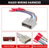RED WOLF Radio Harness for Ford 2003-Up F150 Focus Explorer Lincoln MKX, Aftermarket Stereo Power Speaker Wiring Harness