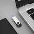 TOSPLUS 2.0 2Pack 8GB USB Flash Drive Thumb Drives Memory Stick Jump Drive Zip Drive Black