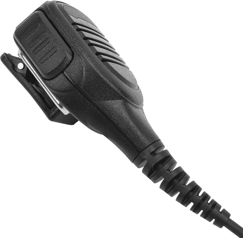 Radio Speaker Mic Shoulder Microphone with 3.5mm Audio Jack for Motorola Ailunce Retevis Walkie Talkie NR30 (PMMN4022A)