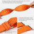 REZERO Compatible with Apple Watch Band 49mm 45mm 44mm 42mm 41mm 40mm 38mm - Fluoro Rubber Strap with Buckle