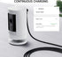 OLAIKE 2 Pack 5m/16ft Charge Cable for Ring Stick Up Cam Battery, Weatherproof Power Adapter (No Camera)
