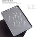 for iPad 9th Generation Case - Multi-Angle View Adjustable Stand, Auto Wake/Sleep, Flowers, 10.2 Inch