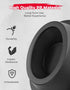 KEMIMOTO 6x9 Speaker Pods, Universal Speaker Boxes Enclosures, Compatible with UTV, RV, Car, Boat, Black, 2pcs