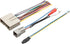 RED WOLF Radio Stereo Wiring Harness with 12 Volt to 5 Volt