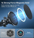 XooFly Magnetic Car Mount Holder, Portable Device Mount for iPhone 15, 14, 13, 12 Pro Max Mini Plus
