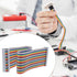 Antrader 1ft 40 Pin F/F Connector USB ASP ISP JTAG AVR Wire IDC Flat Rainbow Ribbon Data Cable, 2 Pieces