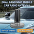 WaurpHud 136-174MHz 400-470MHz GMRS Antenna Mobile Ham Radio Antenna Dual Band VHF UHF NMO Connection for Car Truck