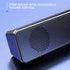 3.5mm Wired External Laptop Speakers, USB Powered Soundbar with Volume Control for Desktop PC, Laptop, Tablet
