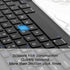 XIWMIX Ultra-Slim Wireless Bluetooth Keyboard - Universal Rechargeable Keyboard Compatible with iPad Pro/iPad Air/iPad