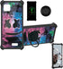 Cloud Mobile Stratus C7 Case, Compatible Cover with Tempered Glass Screen Protector, Hard PC + Soft Silicone, Luminous