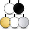 EMART 24’’ (60cm) Light Reflectors 5 in 1 Collapsible Photography Reflector with Bag for Studio Video Photography