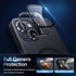 iPhone 13/14 Case, Black Military Grade Drop Protection, MagSafe Compatible, Built-in Stash Stand & Camera Lens