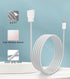 140W USB C to Magnetic Charging Cable, 6.6ft, Unique Design Compatible with M1 M2 M3 MacBook Pro 2021-2024 & MacBook